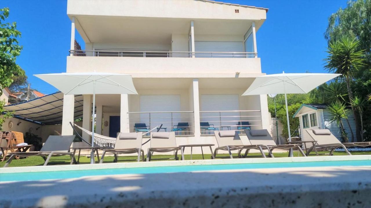 Villa Montfleuri, Vieille Ville A Pieds, Vue Mer, Piscine, 8 Pers Sainte-Maxime Ngoại thất bức ảnh