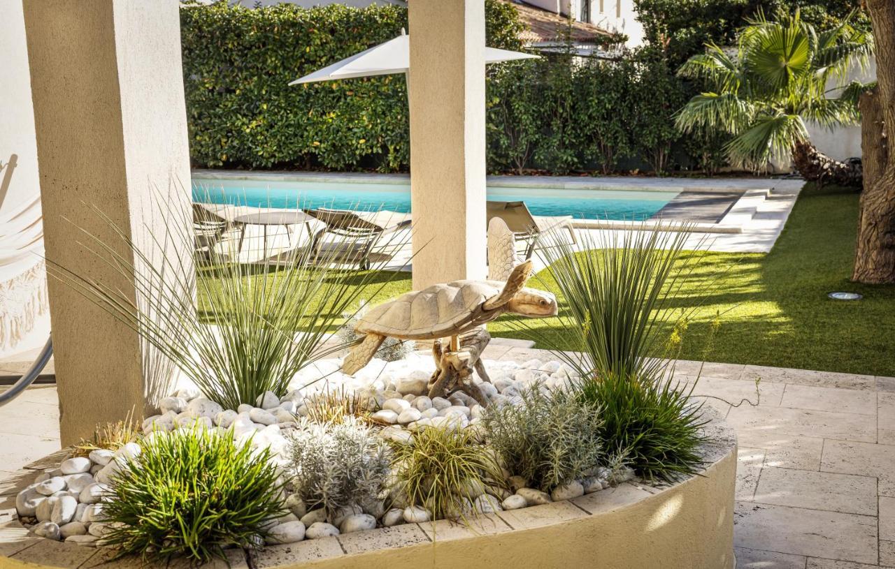 Villa Montfleuri, Vieille Ville A Pieds, Vue Mer, Piscine, 8 Pers Sainte-Maxime Ngoại thất bức ảnh