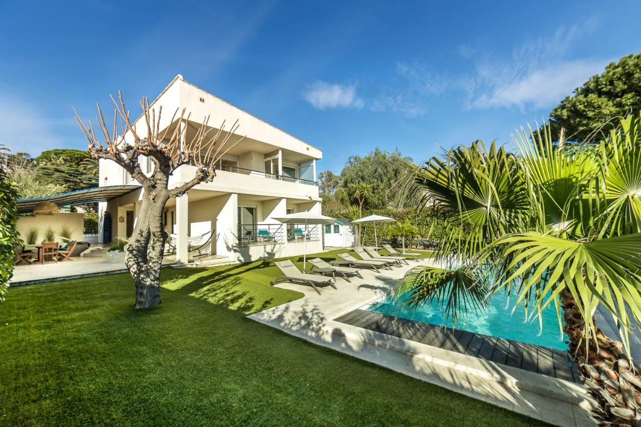 Villa Montfleuri, Vieille Ville A Pieds, Vue Mer, Piscine, 8 Pers Sainte-Maxime Ngoại thất bức ảnh